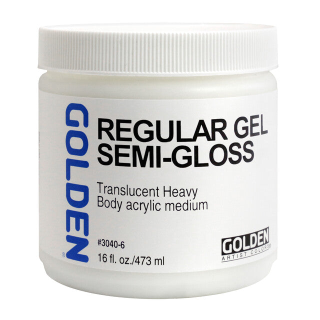 GOLDEN Regular Gel Semi-Gloss gel acrilic semilucios
