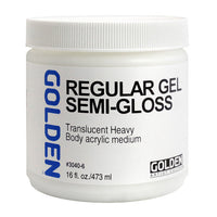 GOLDEN Regular Gel Semi-Gloss gel acrilic semilucios