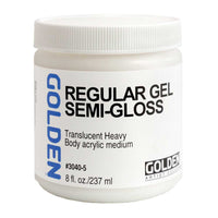 GOLDEN Regular Gel Semi-Gloss gel acrilic semilucios