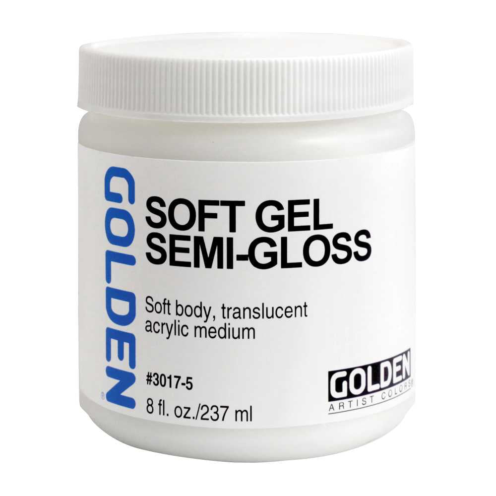 GOLDEN Soft Gel Semi-Gloss gel acrilic semilucios