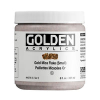 Vopsea acrilică GOLDEN Heavy Body Mica Flake