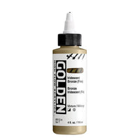 Vopsea acrilică iridescentă GOLDEN High Flow 118 ml – 8511 Auriu deschis fin