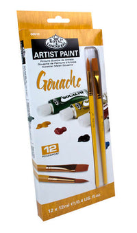 gouache artist paint 12x12ml ro rlggou12