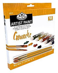 gouache artist paint 18x12ml ro rlggou18