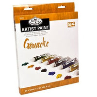 gouache artist paint 24x12ml ro rlggou24