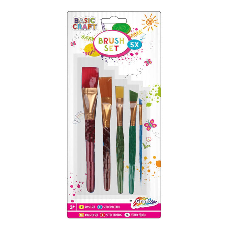 grafix set de perii 5 piese ro rms100001