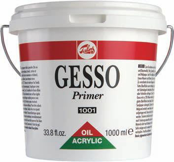 grund acrilic talens gesso primer 1000ml ro rtl24192001
