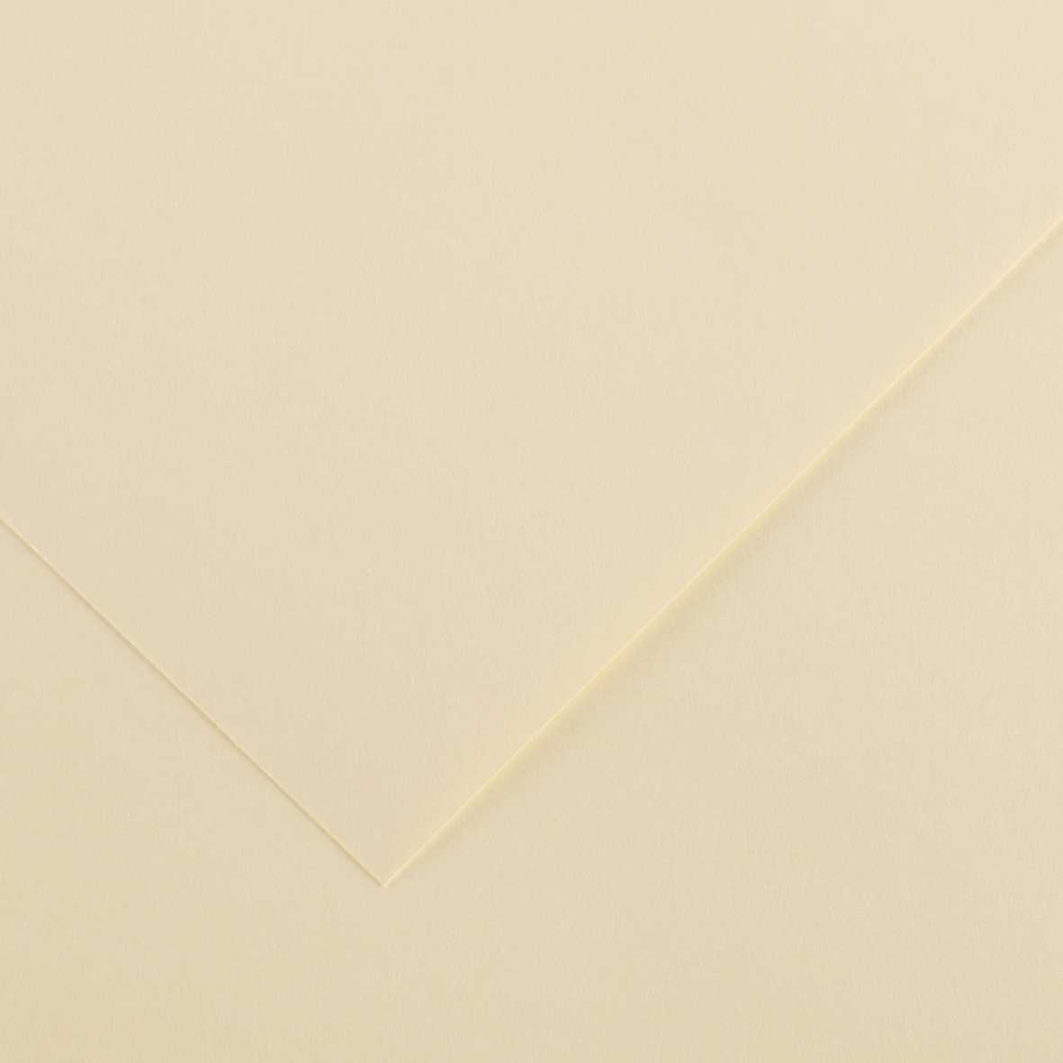 Hârtie colorată Canson Vivaldi A4 185 g – Crem 2