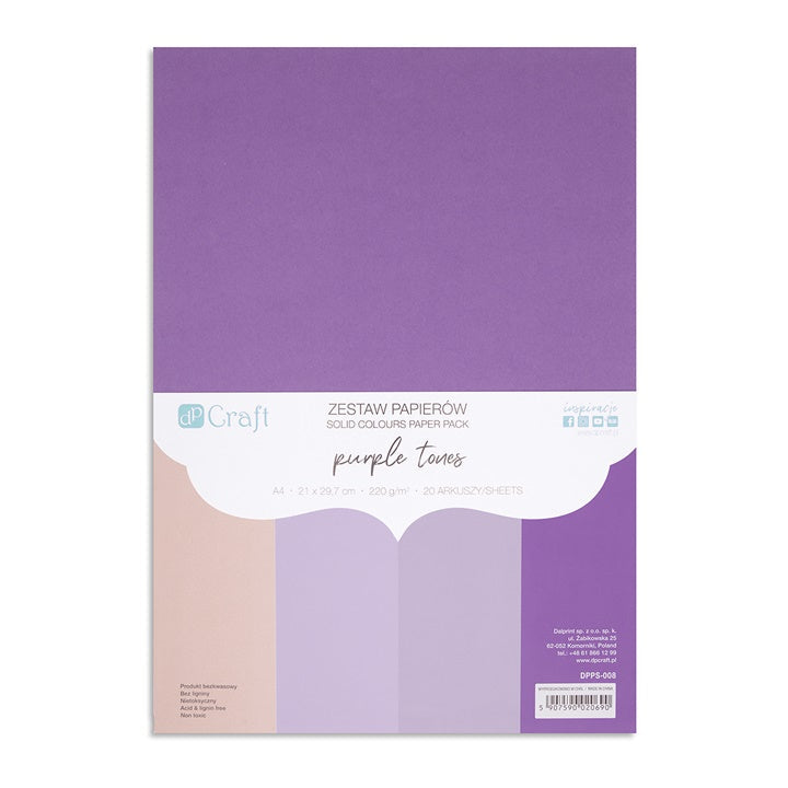 hartie colorata dp craft 20 de bucati ro dpcdpps
