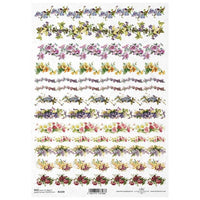 hartie de orez a4 itd design floral ro mxh9066