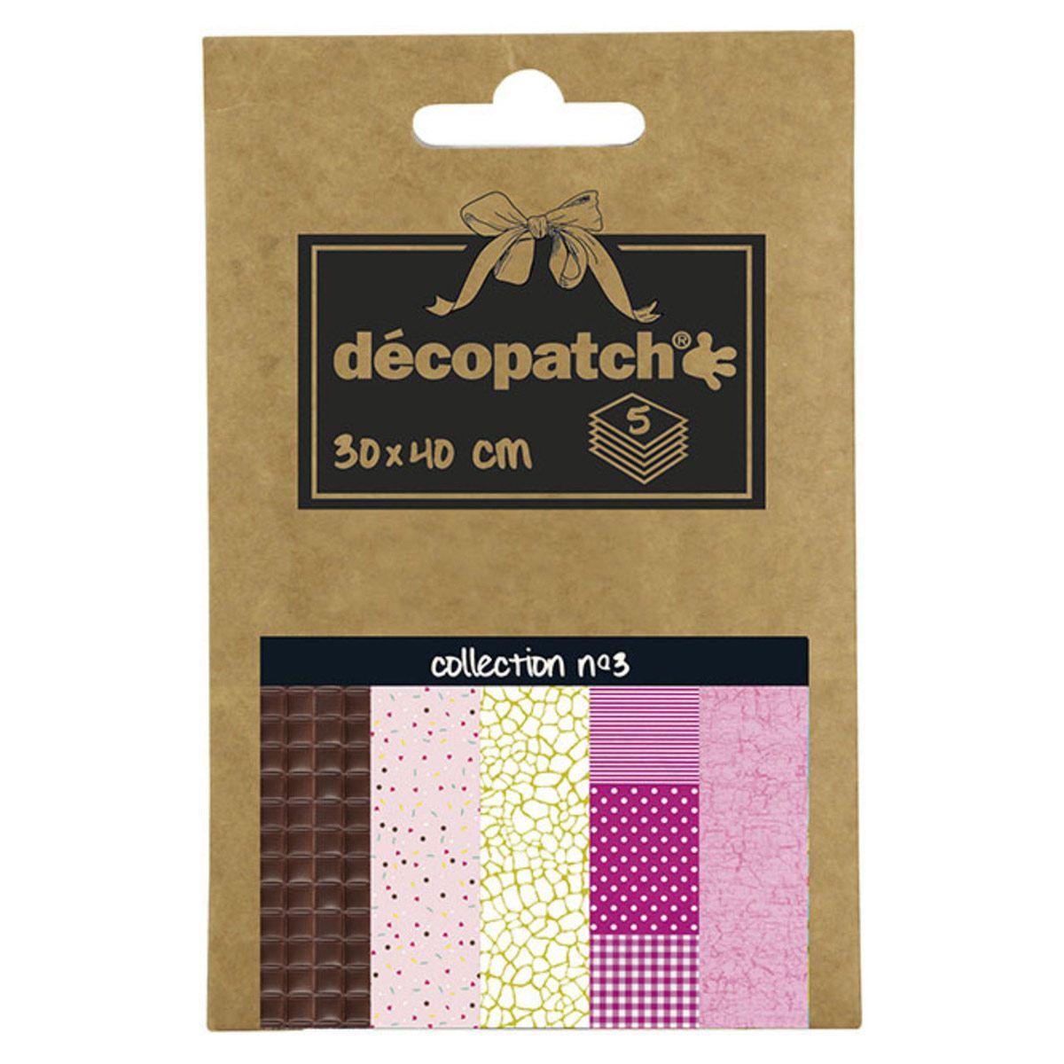 Hârtie pentru decoupage CLAIREFONTAINE Decopatch 30 x 40 cm – colecțiile 6 – 20