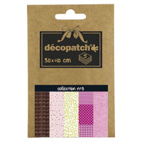 Hârtie pentru decoupage CLAIREFONTAINE Decopatch 30 x 40 cm – colecțiile 6 – 20