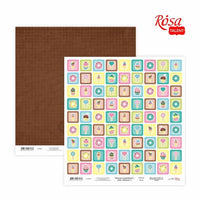 hartie pentru scrapbooking 30 48 x 30 48 cm cake delicious diverse motive