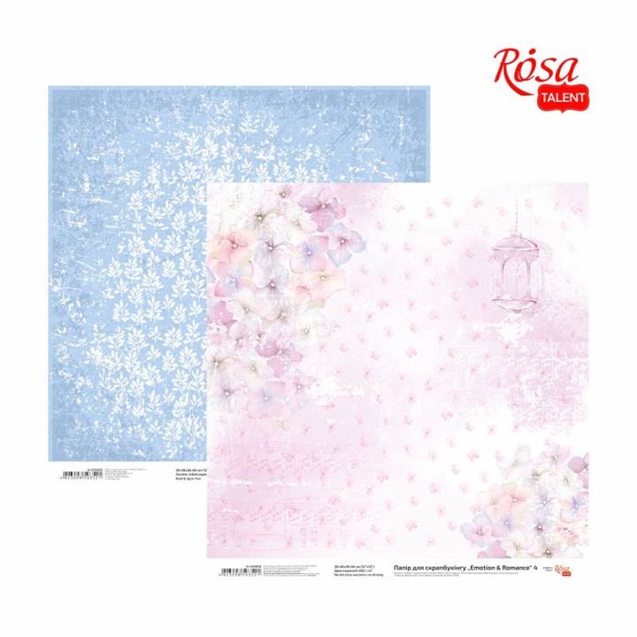 hartie pentru scrapbooking 30 48 x 30 48 cm emotion and romance diverse motive