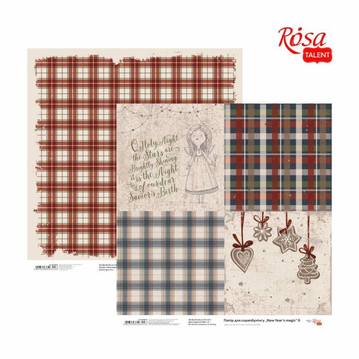hartie pentru scrapbooking 30 48 x 30 48 cm new years magic diverse motive