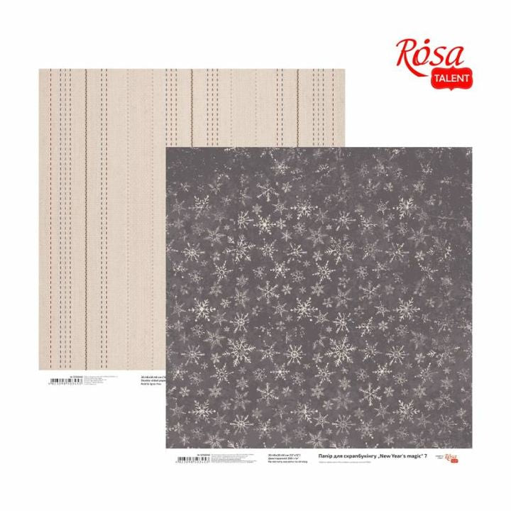 hartie pentru scrapbooking 30 48 x 30 48 cm new years magic diverse motive