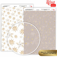 hartie pentru scrapbooking drops a4 diverse nuanțe