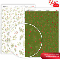 hartie pentru scrapbooking drops a4 diverse nuanțe