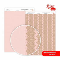 hartie pentru scrapbooking lace a4 diverse motive