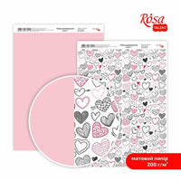 hartie pentru scrapbooking love a4 diverse motive