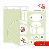 hartie pentru scrapbooking magic roses a4 diverse motive