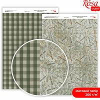 Hârtie pentru scrapbooking Mens Style A4 | diverse motive - Nr. 5