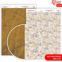 Hârtie pentru scrapbooking Mens Style A4 | diverse motive - Nr. 6