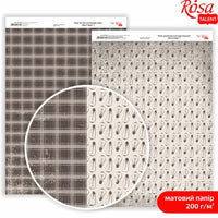 Hârtie pentru scrapbooking Mens Style A4 | diverse motive