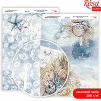 hartie pentru scrapbooking ocean dreams a4 diverse motive