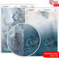 hartie pentru scrapbooking ocean dreams a4 diverse motive