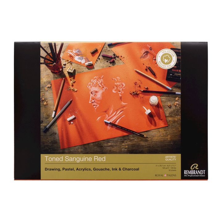 hartie tonata rembrandt sanguine red ro rtl930