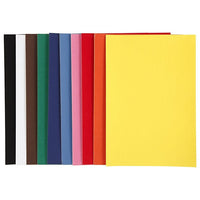 hartie velur a4 diverse culori set 10 bucati ro cch270690