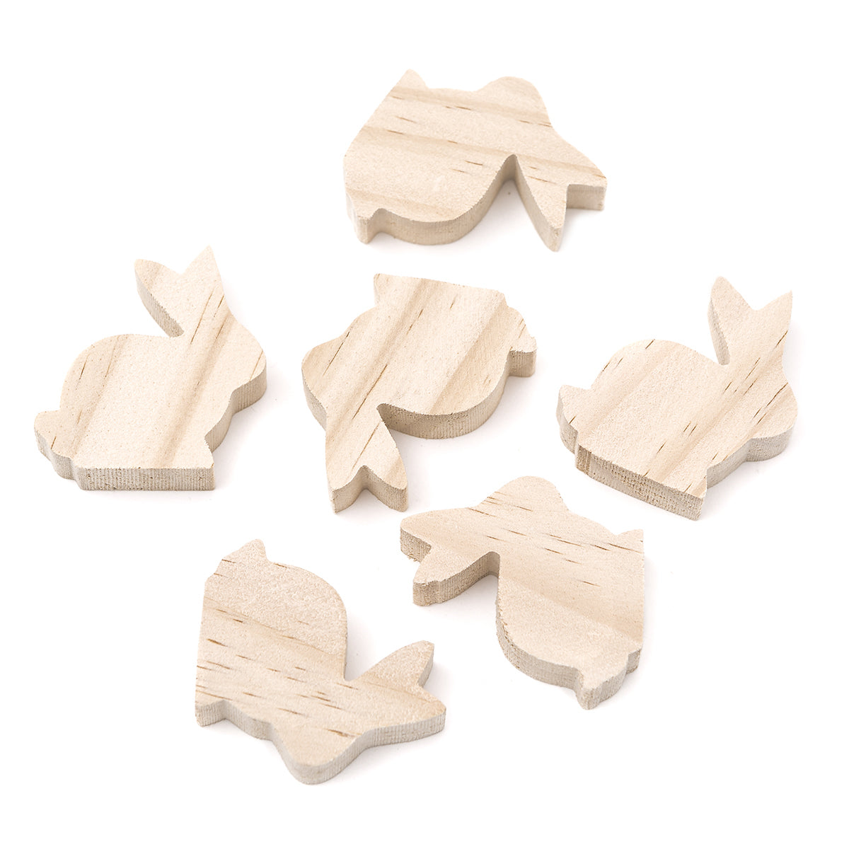 iepuras de lemn 6 piese 5 x 5 5 x 1 5 cm ro dpcdpdn 171