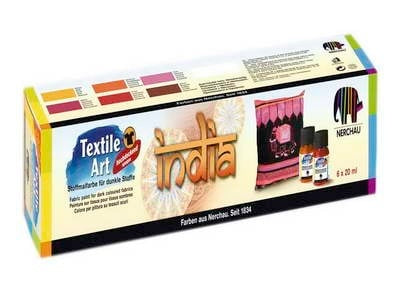 india set vopsea textila 6x20ml ro nhr144908