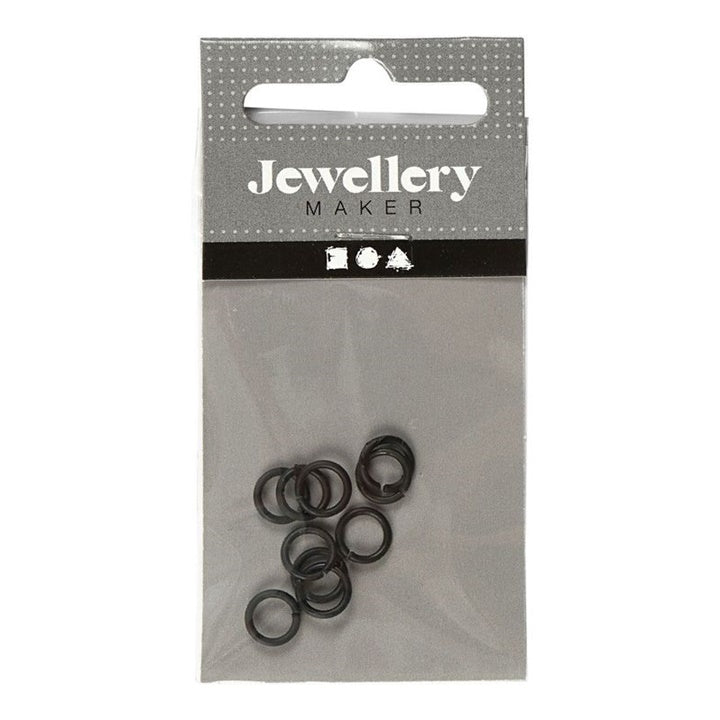 inele de conectare negre 7 mm x 1 mm 50 buc ro cch60591