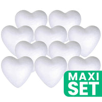 inimi din polistiren 5 cm set de 10 ro wqxpntheart4652