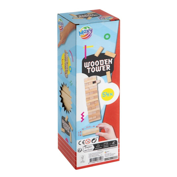 joc turn din lemn 54 de piese ro rms300016