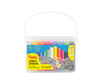 Cretă de asfalt JOVI jumbo 48 buc colorată