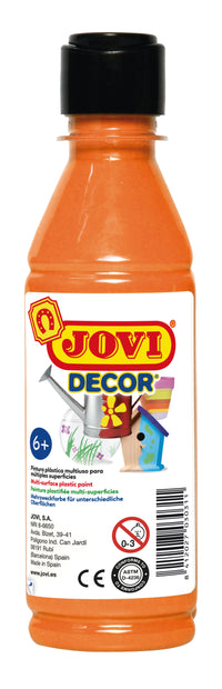 JOVI Jovidecor vopsea acrilică 250 ml – portocaliu