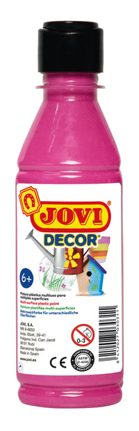 JOVI Jovidecor vopsea acrilică 250 ml – roz
