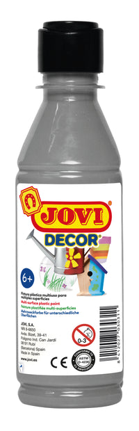 JOVI Jovidecor vopsea acrilică 250 ml – argintiu