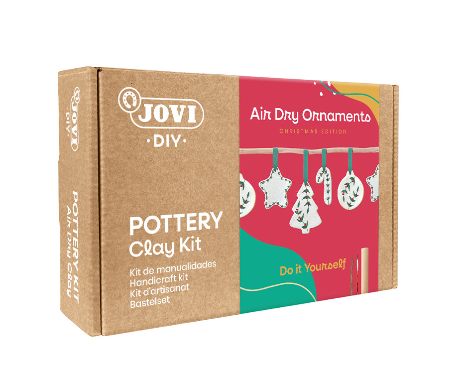 Set de modelaj JOVI Kraft 21 buc Christmas Edition