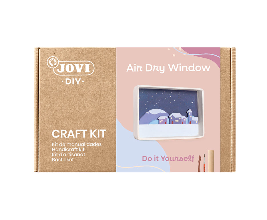 Set de modelaj JOVI Kraft Peisaj de fereastră – 24 buc