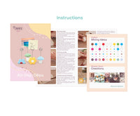 Set creativ de modelaj JOVI Kraft Clame de păr – 24 buc
