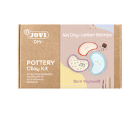 Set creativ de modelaj JOVI Kraft – ștampile pentru scrisori