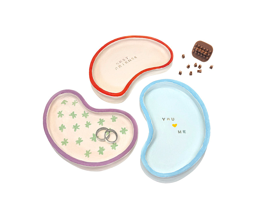 Set creativ de modelaj JOVI Kraft – ștampile pentru scrisori