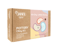 Set creativ de modelaj JOVI Kraft – ștampile pentru scrisori