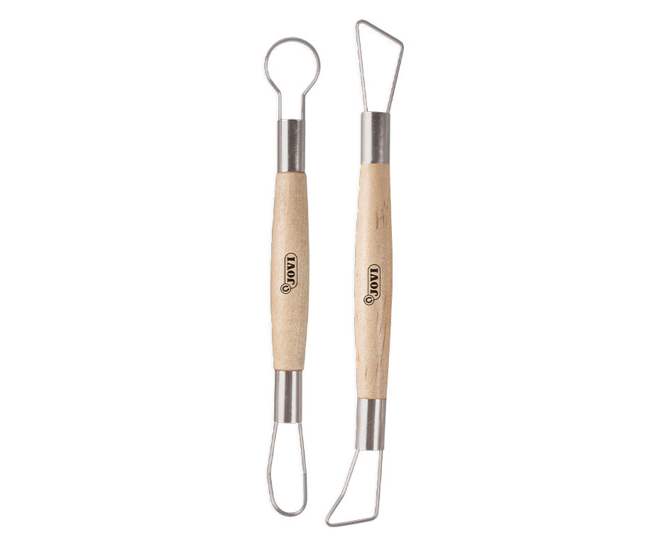 Set instrumente de modelaj din lemn JOVI Kraft 2 buc