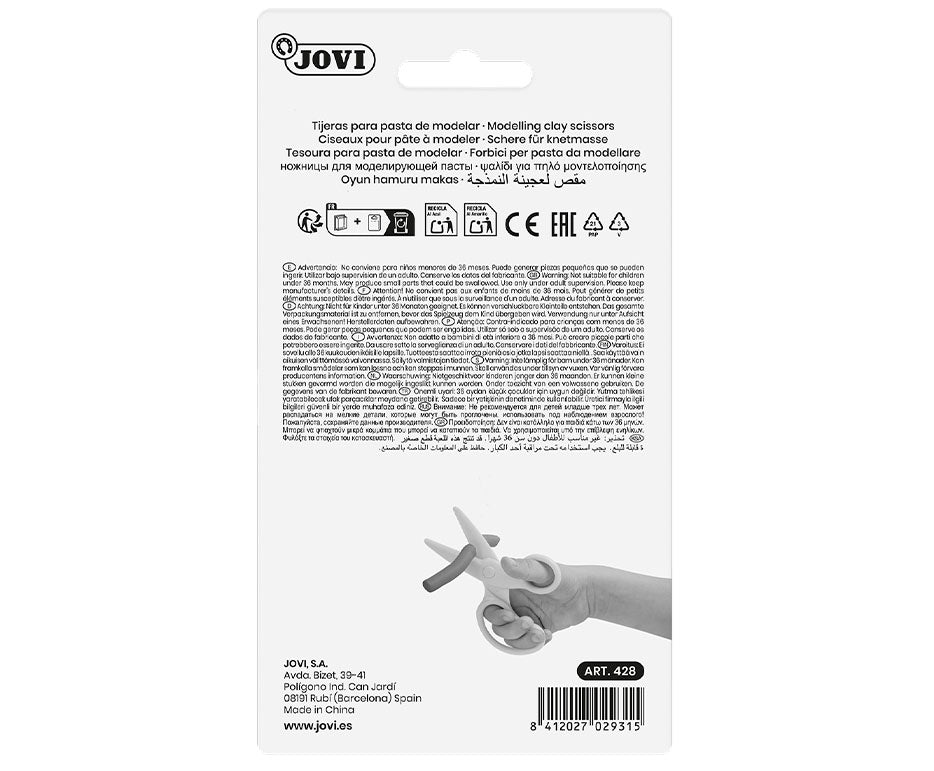 Foarfecă JOVI pentru paste de modelaj