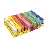 jovi nuante de baza din plastilina 10 x 150 g ro jov71 10s